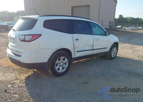 2014 Chevrolet Traverse Ls из США, поврежденный, VIN 1GNKRFED6E1167081